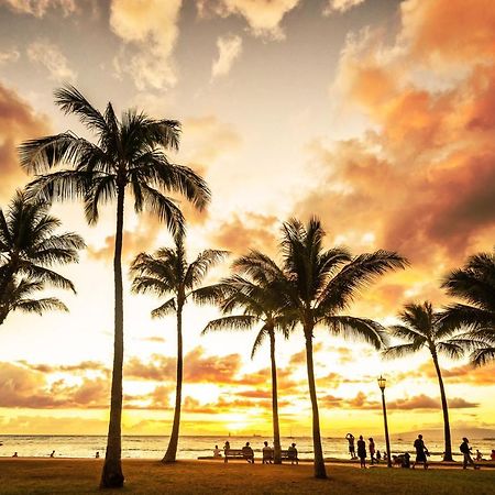 Apartamento Aqua Palms Waikiki Ocean View Lanai Parking Included Honolulu Exterior foto