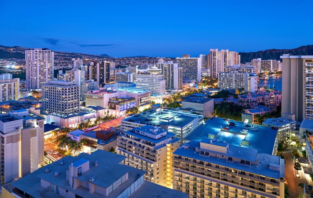 Apartamento Aqua Palms Waikiki Ocean View Lanai Parking Included Honolulu Exterior foto